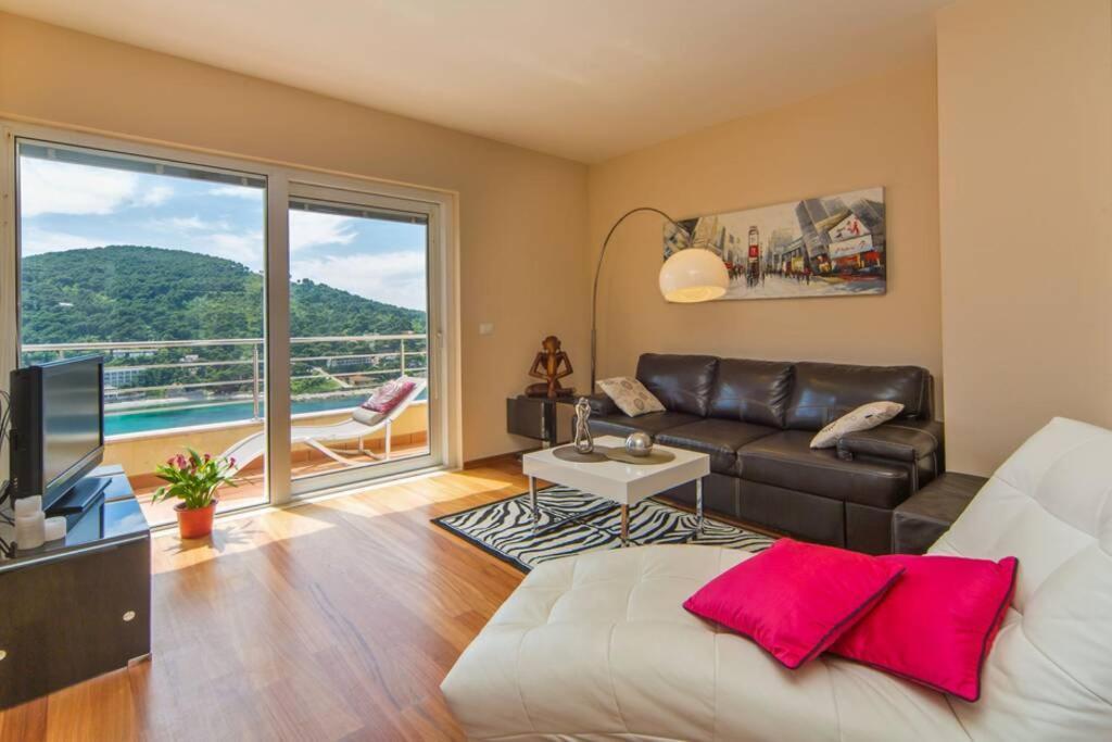 Blue Dream - Stylish Apt With Stunning Sea View Dubrovník Exteriér fotografie