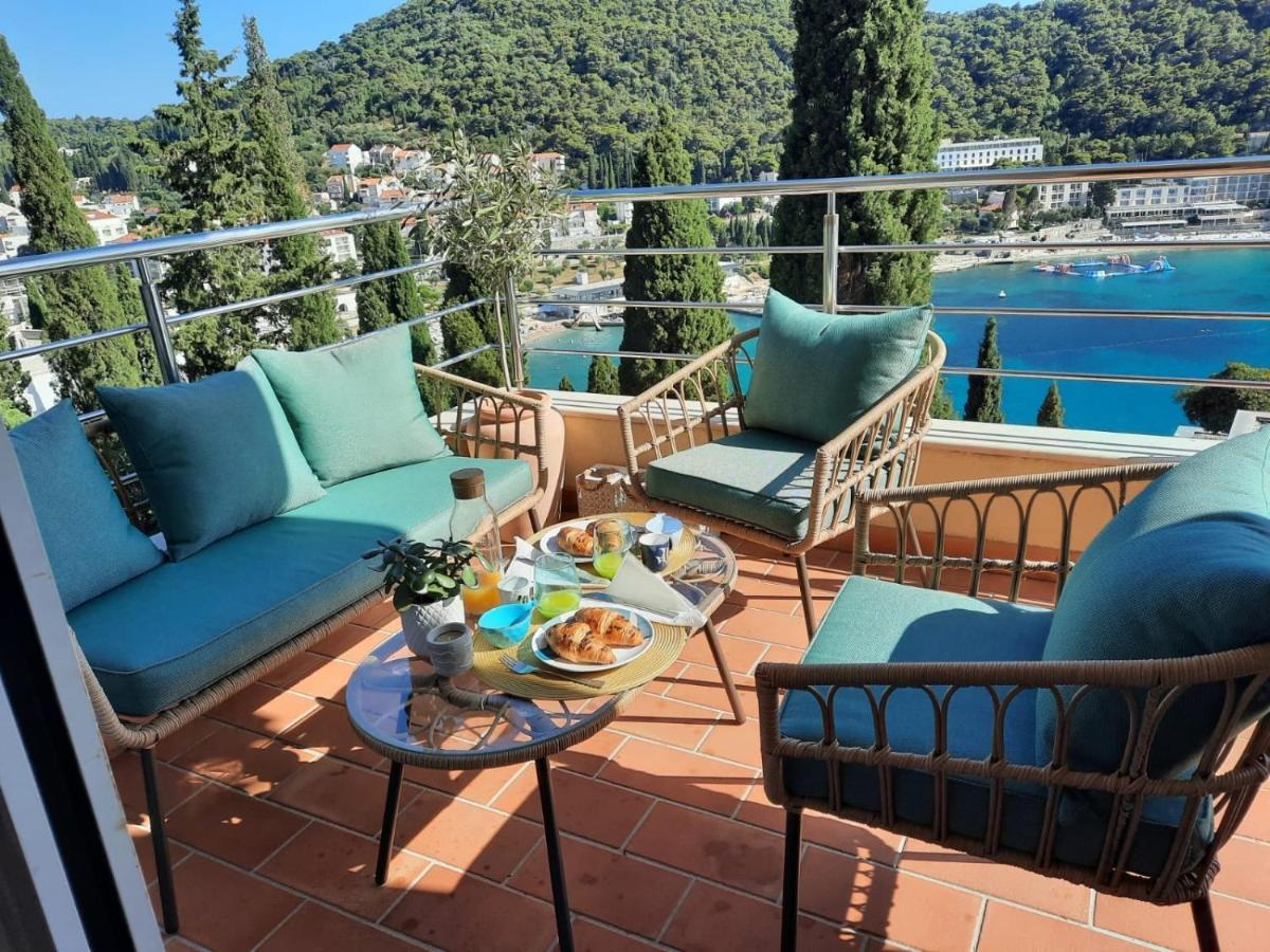 Blue Dream - Stylish Apt With Stunning Sea View Dubrovník Exteriér fotografie